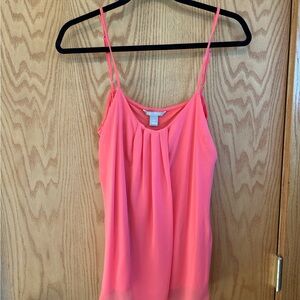 Women's Pink Spaghetti Strap Top